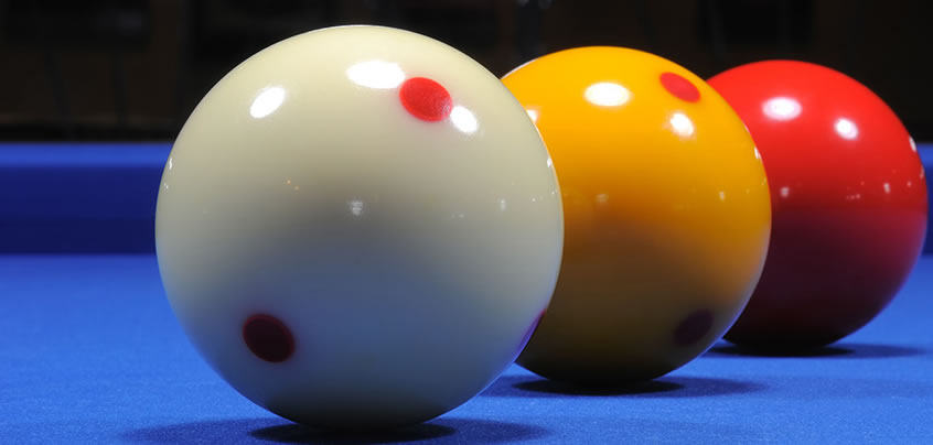 Billiard balls