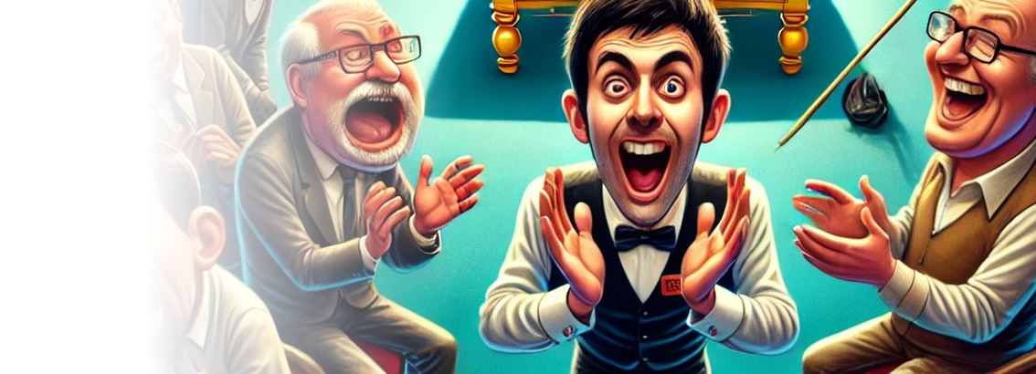 Snooker caricature